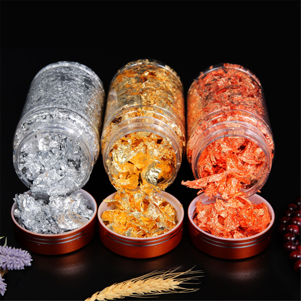 Flocons Schabin en feuille d'o - Gold Foil Flakes avis et prix