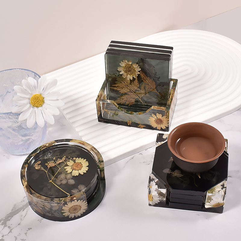 Boîte de Rangement de Dessous  - Coaster Mold Round avis et prix