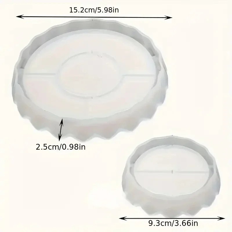 Magnifiques moules en silicone - Coaster Mold Round avis et prix