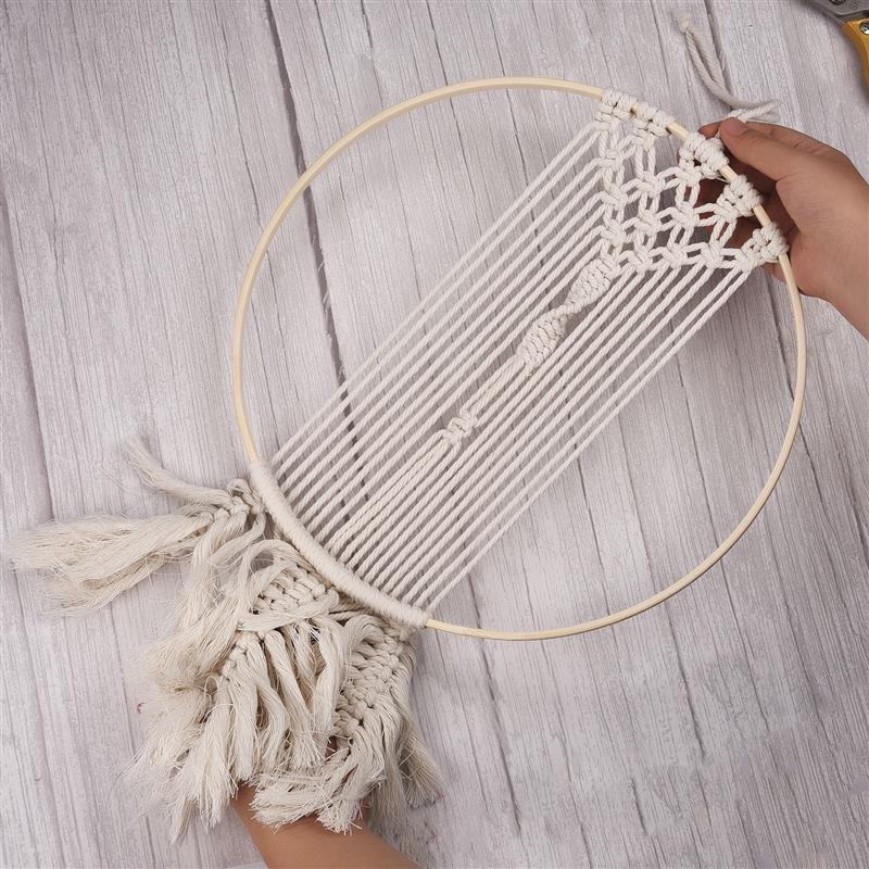 1/5Pcs 8-33cm En Bois BRICOLAG - Wood Ring Blank avis et prix